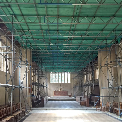 Church Scaffolding, Oxford, Oxfordshire